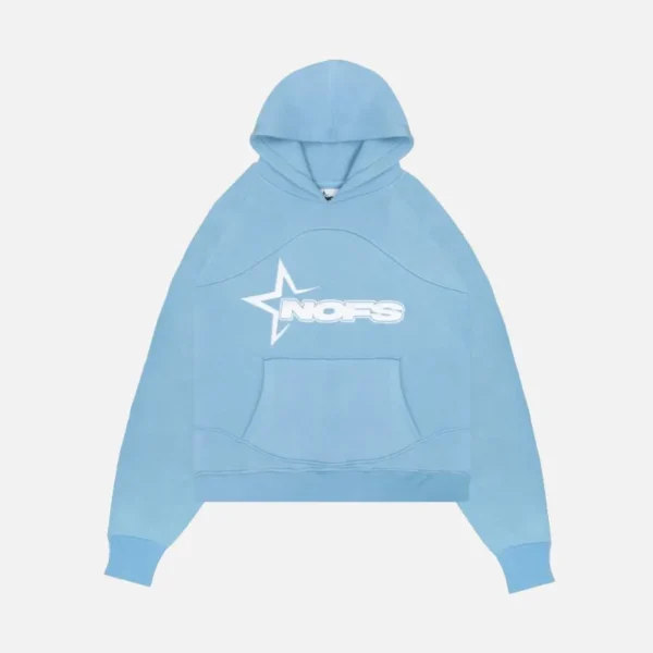 NOFS Hoodie Baby Blau